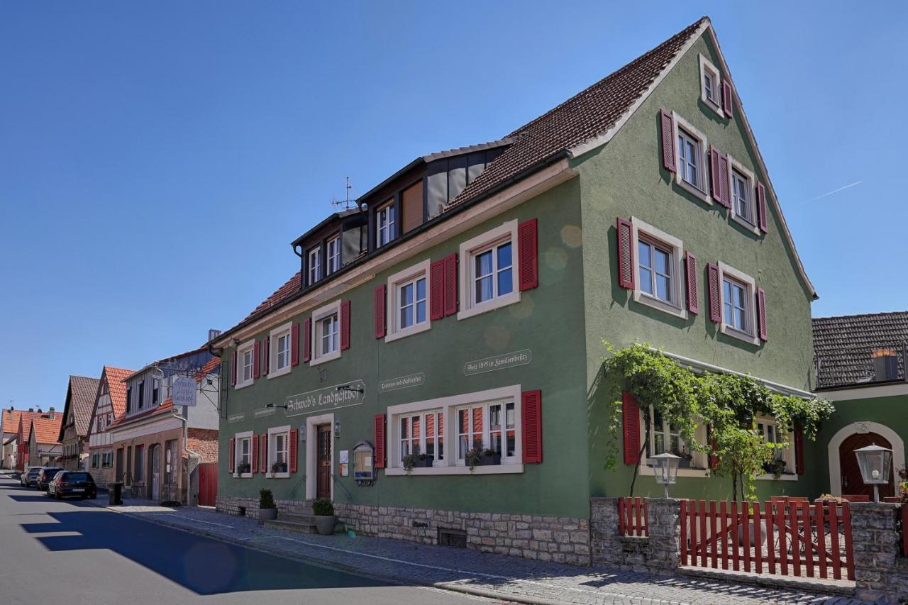 Landhotel Schwab - By Homekeepers Schwarzach am Main Ngoại thất bức ảnh